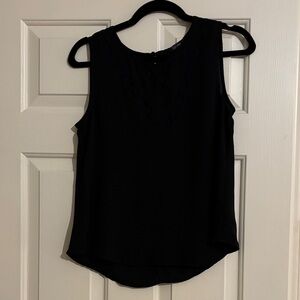 Fun 2 Fun Black Sleeveless Blouse